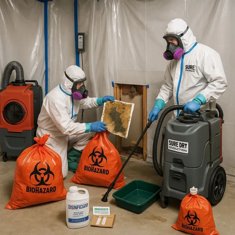Contaminated Water Handling Protocols process in Orange, VA