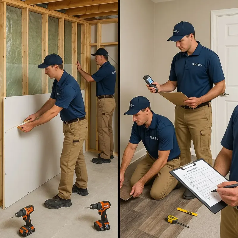 Repairs and Reconstruction process in Orange, VA